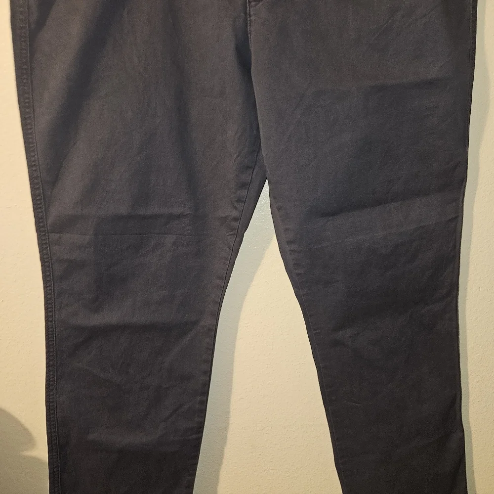 LEE Womans Weathered Blue Pants Size 18M - Picture 6 of 12